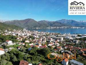 Urbanizovano zemljiste pogled na more Bijela Boka Kotorska